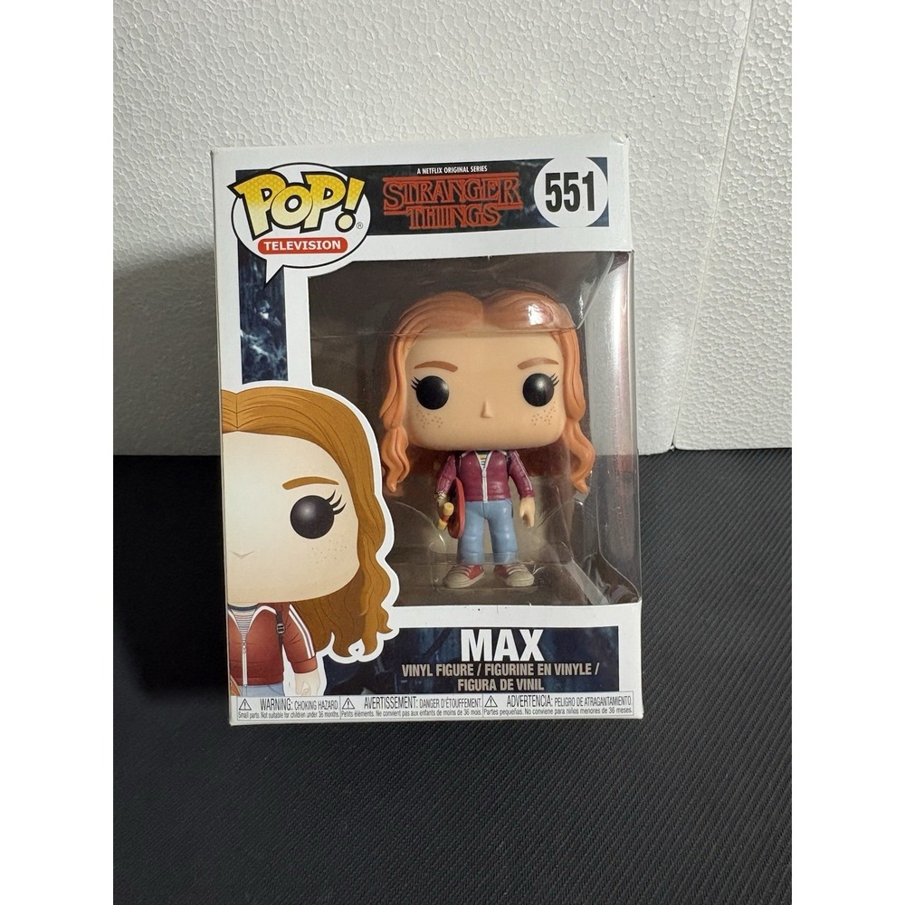 Funko Pop! Vinyl Stranger Things Max #551 Television Collectible Figure
